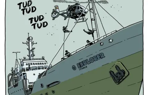 Paco Roca, Guillermo Corral/Astiberri Edicion Illustration of treasure hunters