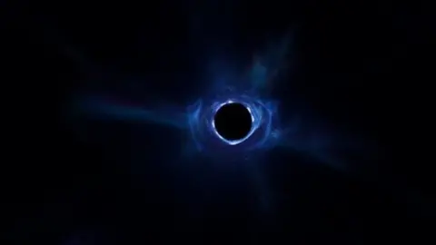 Fortnite/Twitter Black hole being streamed on Fortnite's Twitter page