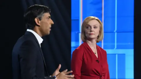 ITV/PA Sunak Truss ITV