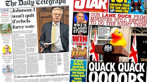 Daily Telegraph and Daily Star