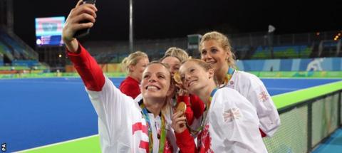 Rio Olympics 2016: GB Women Win First Hockey Gold In Shootout - BBC Sport