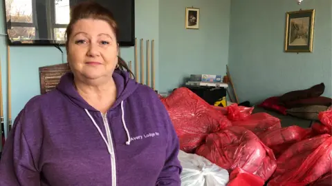 Emily Slade/BBC Sherylanne Hodgins, from Avery Lodge care home