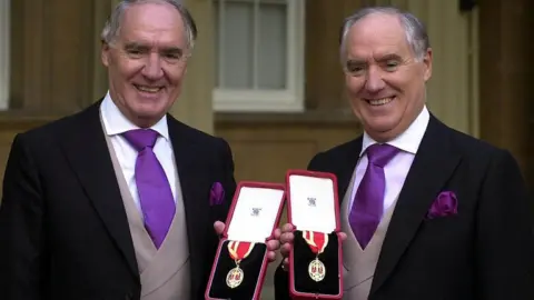 PA Sir David Barclay and Sir Frederick Barclay