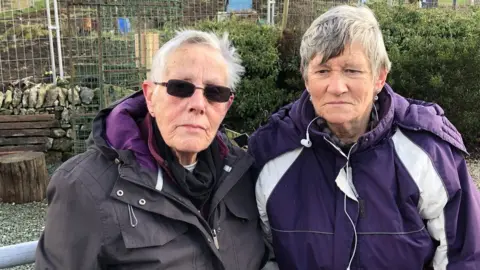 Meg Mansfield and Chris Wright