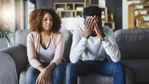 Getty Images Couple arguing