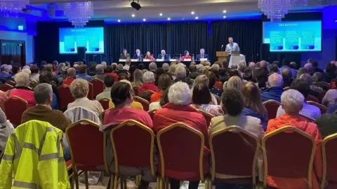 BBC Daisy Hill Hospital meeting