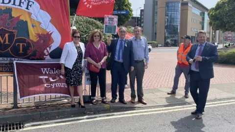 Mick Antoniw Ministers supporting striking workers