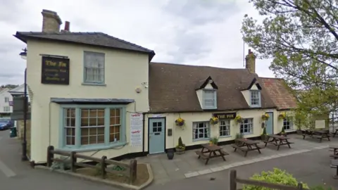 Google The Fox pub in Burwell, Cambridgeshire