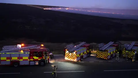 Christopher Furlong/Getty Marsden fire