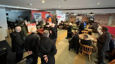 Unite the Union UK steel petition handover