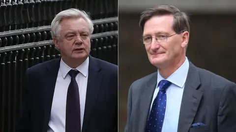 AFP/Getty David Davis and Dominic Grieve