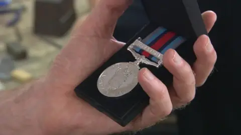 The Operation Shader medal