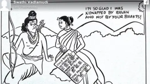 Swathi Vadlamudi Screenshot of cartoon by Swathi Vadlamudi