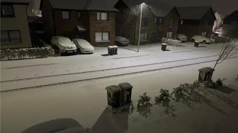 Snow in NE street