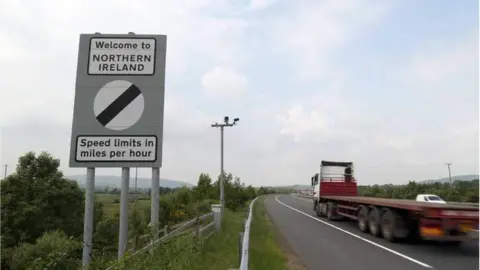 BBC The Irish border