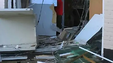 Rob Simpson Debris at the scene