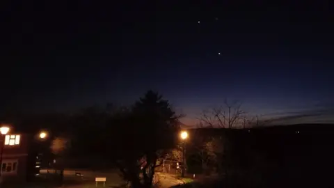 Weather watchers/ Rustytwig weather Photo of Venus and Jupiter in Llandrindod Wells