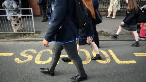 Getty Images pupils at school