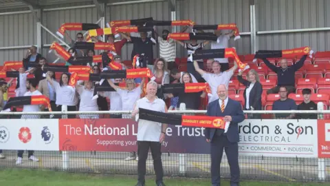 The New Foscote Hospital Staff from The New Foscote Hospital at the new stand