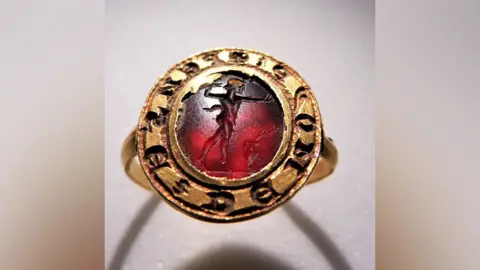 Heritage Doncaster The ring was found in a field in Fishlake near Doncaster in 2020