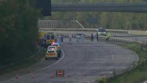 M5 reopens in Gloucestershire after body find forced closure