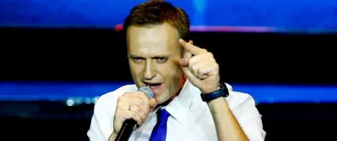 Getty Images Alexei Navalny, 23 Apr 19