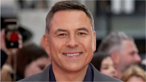 PA Media David Walliams arriving at Britain's Got Talent audition in London in 2020