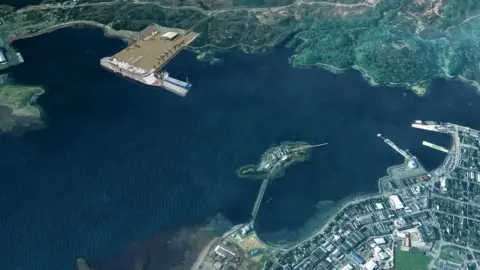 Stornoway Port Authority Visualisation of port