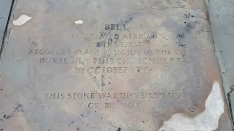 Liverpool City Council Stone marking the life of Abell