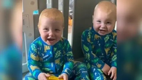 Leanne Stokes Leanne's twin sons