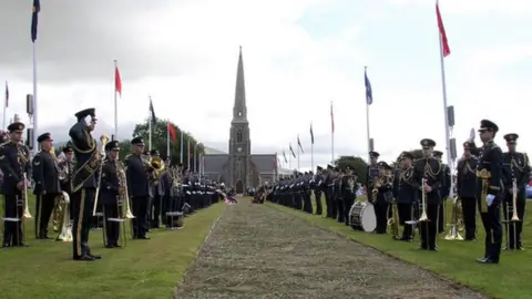 Mark Edwards Music was performed by the Royal Air Force Regiment