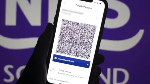 Rex Features vaccine passport app