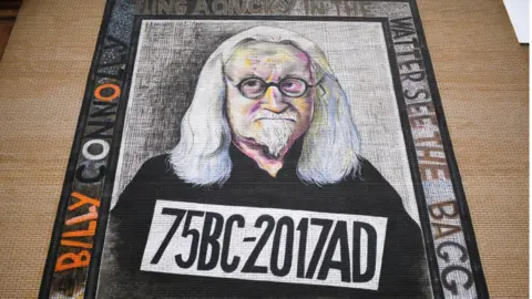 Getty Images Billy Connolly mural