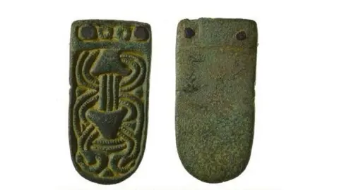 Suffolk County Council Medieval strap end