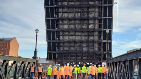 North East Lincolnshire Council Corporation Road Bridge, Grimsby