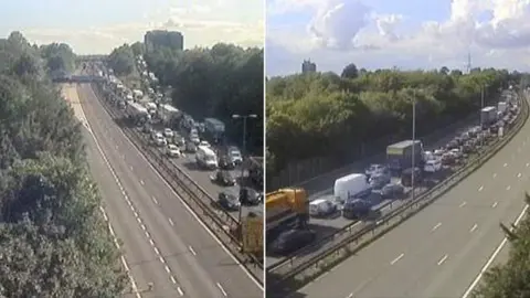 Traffic England The motorway