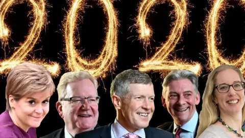 Getty Images Scottish political leaders