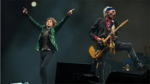 Getty Images Mick Jagger and Keith Richards