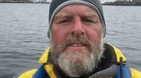 Mike Keen A selfie of Mike Keen on the water