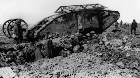 Getty Images Tank in the trenches