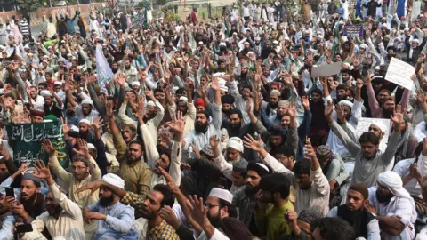 AFP Lahore protests