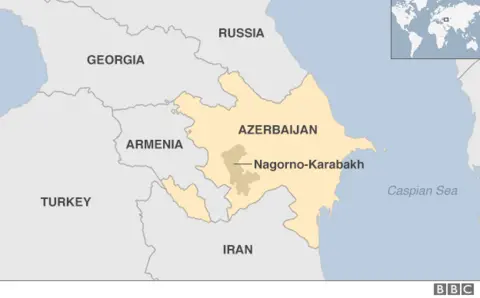 Nagorno-Karabakh map