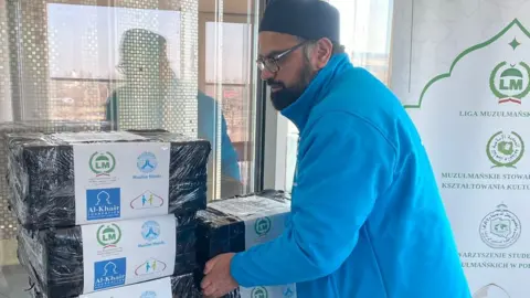 Muslim Hands Yasrab Shah in Warsaw