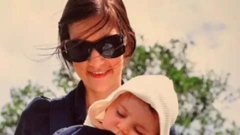 Foster family Mrs Foster and one of her children