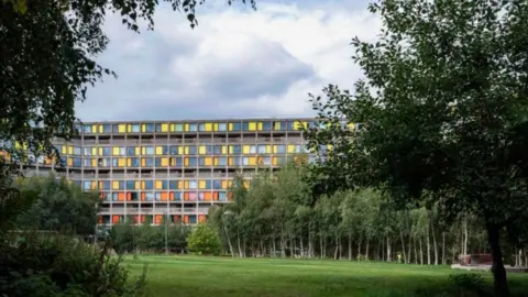 LDRS Park Hill flats in Sheffield
