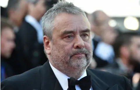 AFP/Getty Images French director Luc Besson pictured in black tie at Cannes Film Festival in 2016