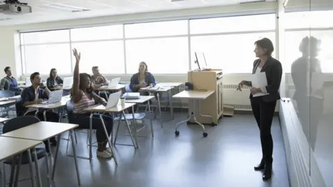 Getty Images A university class