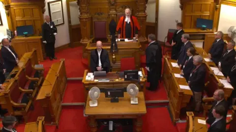 States Assembly States members meeting for special Queen meeting