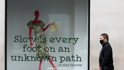 PA Media A shop in Dublin