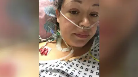 BBC Jamie Hockey in hospital